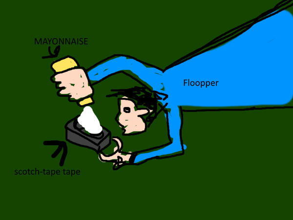 Floopper's tape mayonnaise