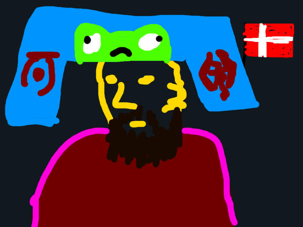 DD wearing the best hat